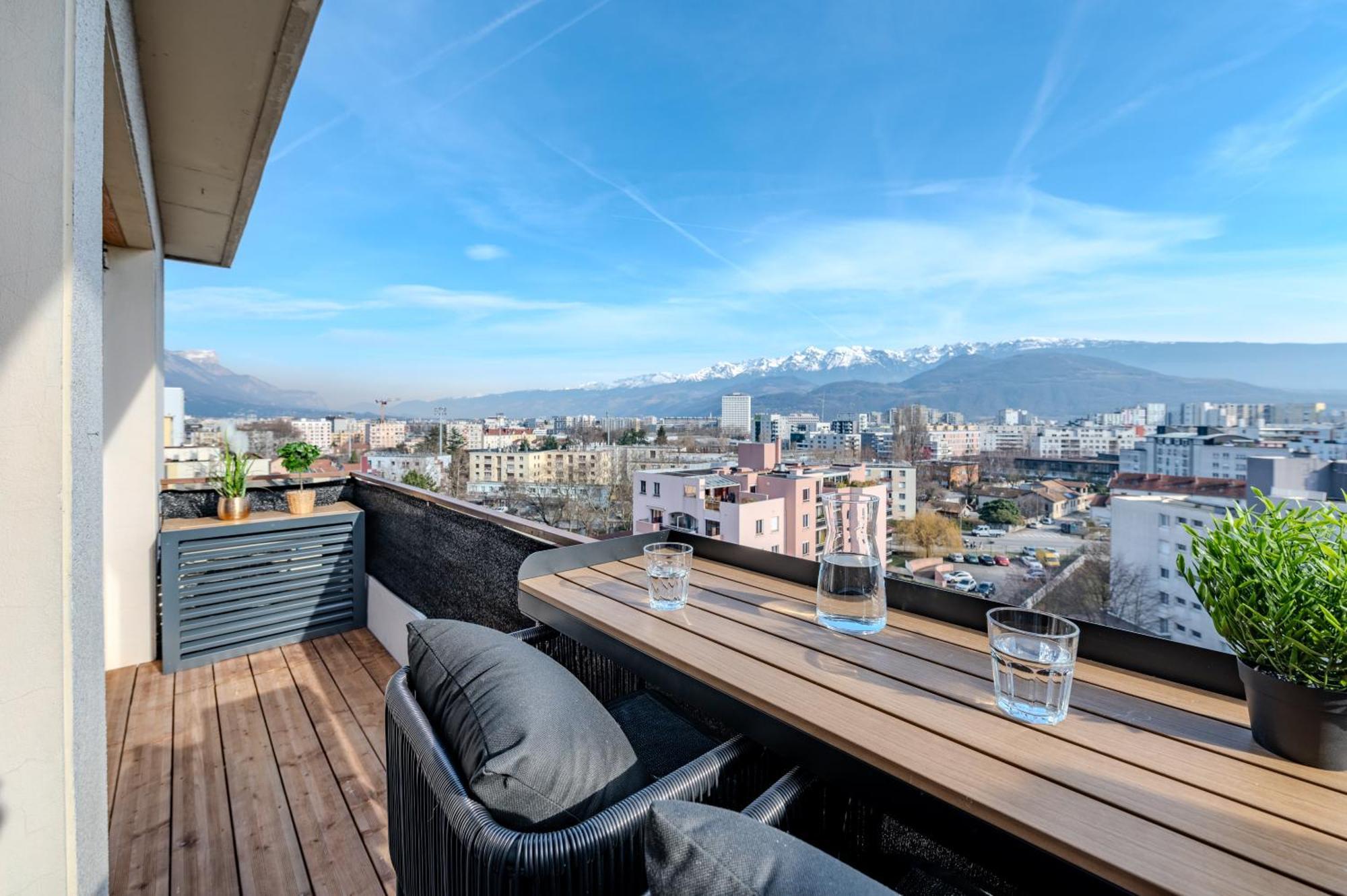 Studio Vue Montagne Гренобль Экстерьер фото