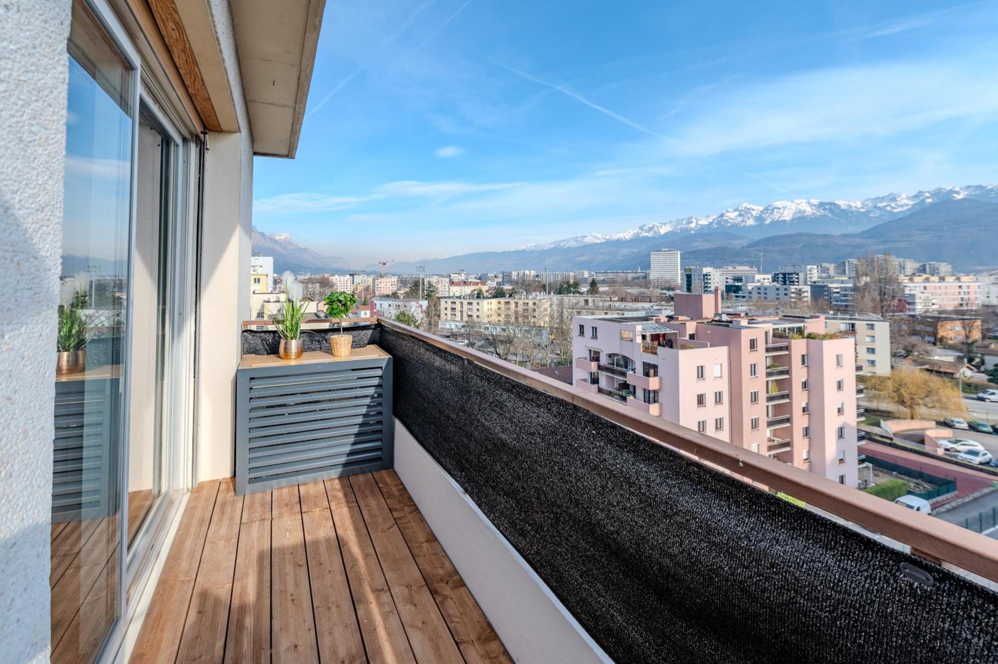 Studio Vue Montagne Гренобль Экстерьер фото